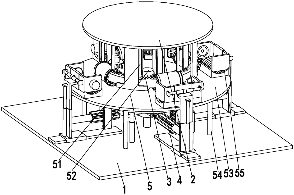 Plastic part surface polishing automatic processing robot