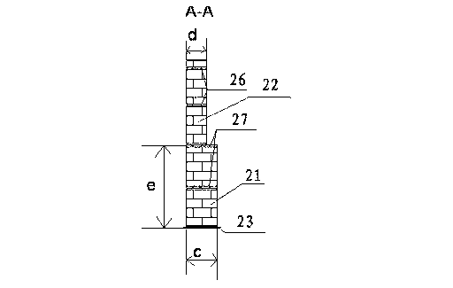 Thin-wall soil retaining brick die