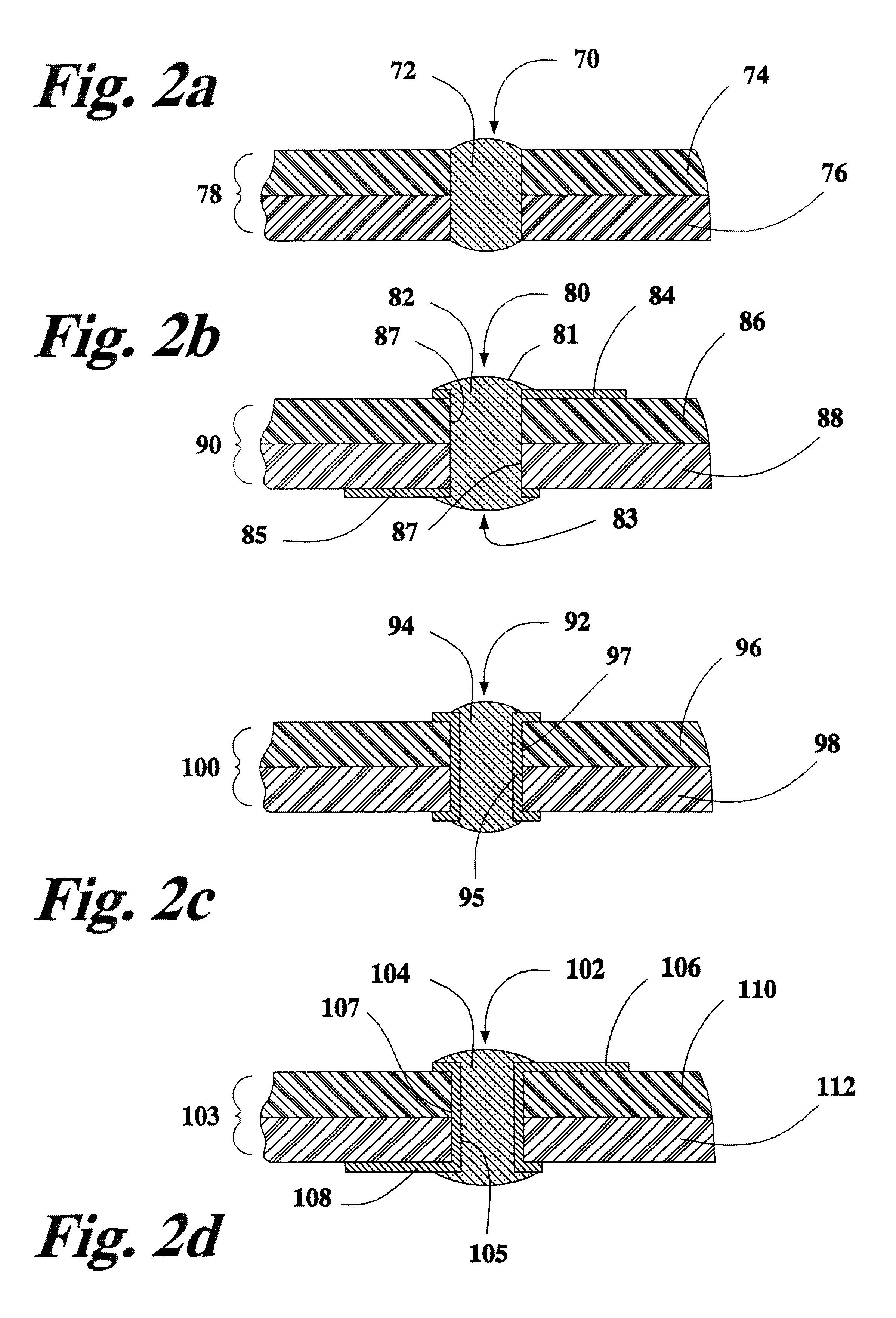 Printed wiring board conductive via hole filler having metal oxide reducing capability