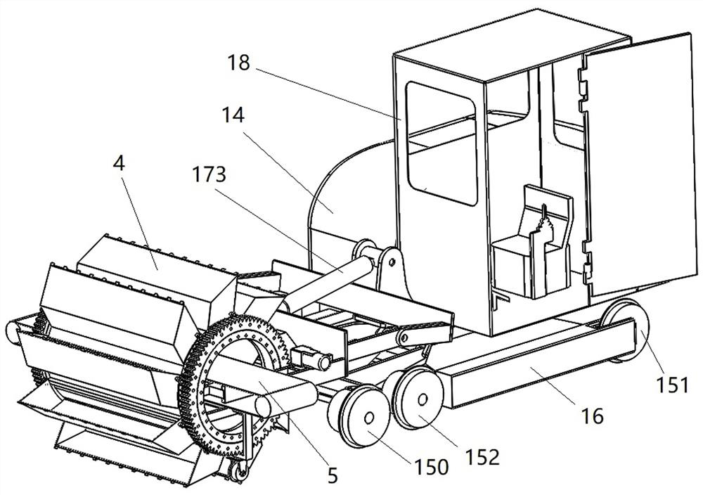 Bucket Wheel Sand Removal Device for Maintenance of Train Tracks