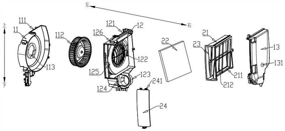 Humidification module, fresh air conditioner with humidification module and control method