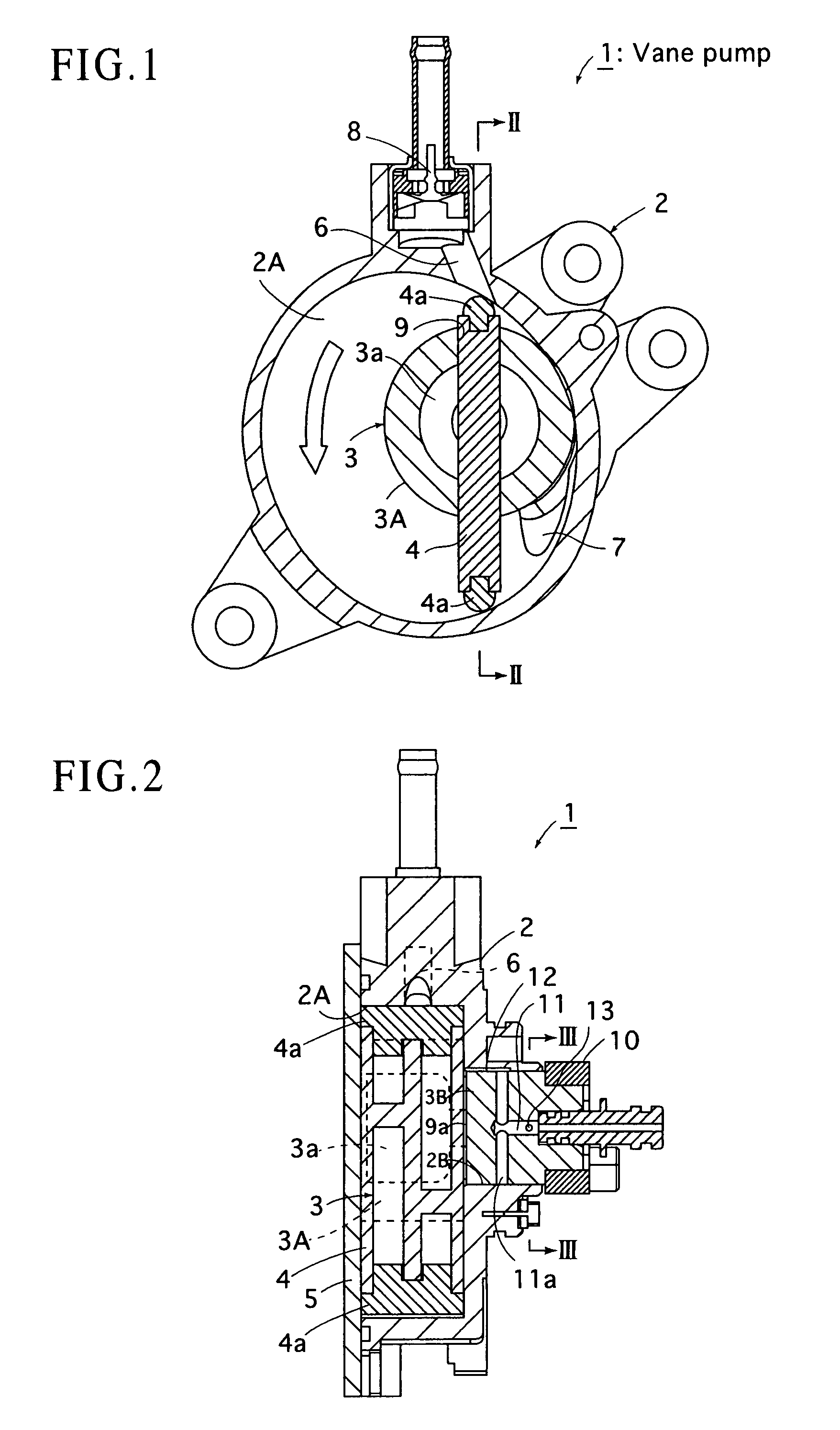 Vane pump