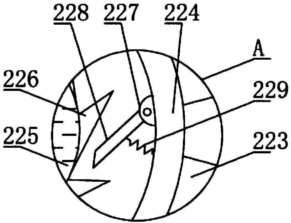 Specific piston type wound disinfector in medical apparatus