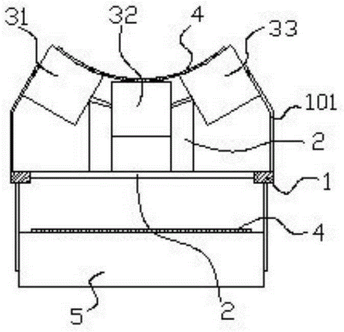 Preliminary-grinding and leakage-proof transport device for lime kiln