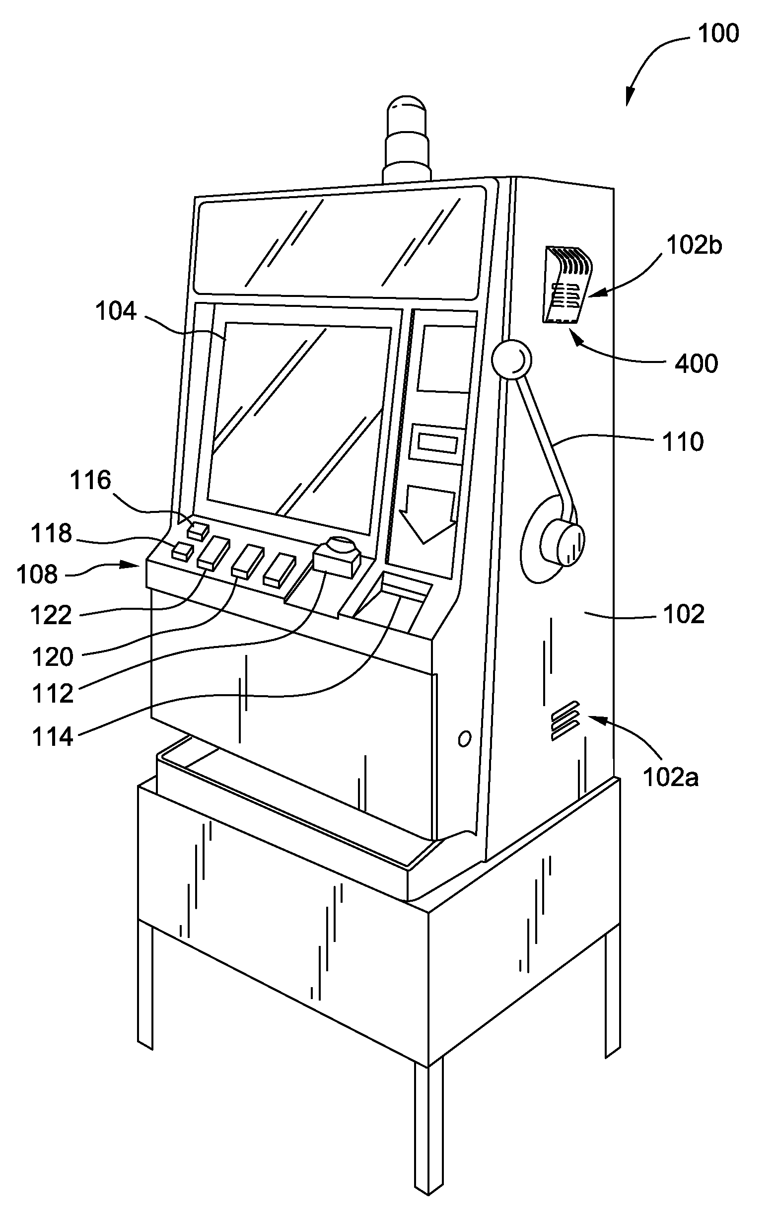 Gaming Machine Vent Cover