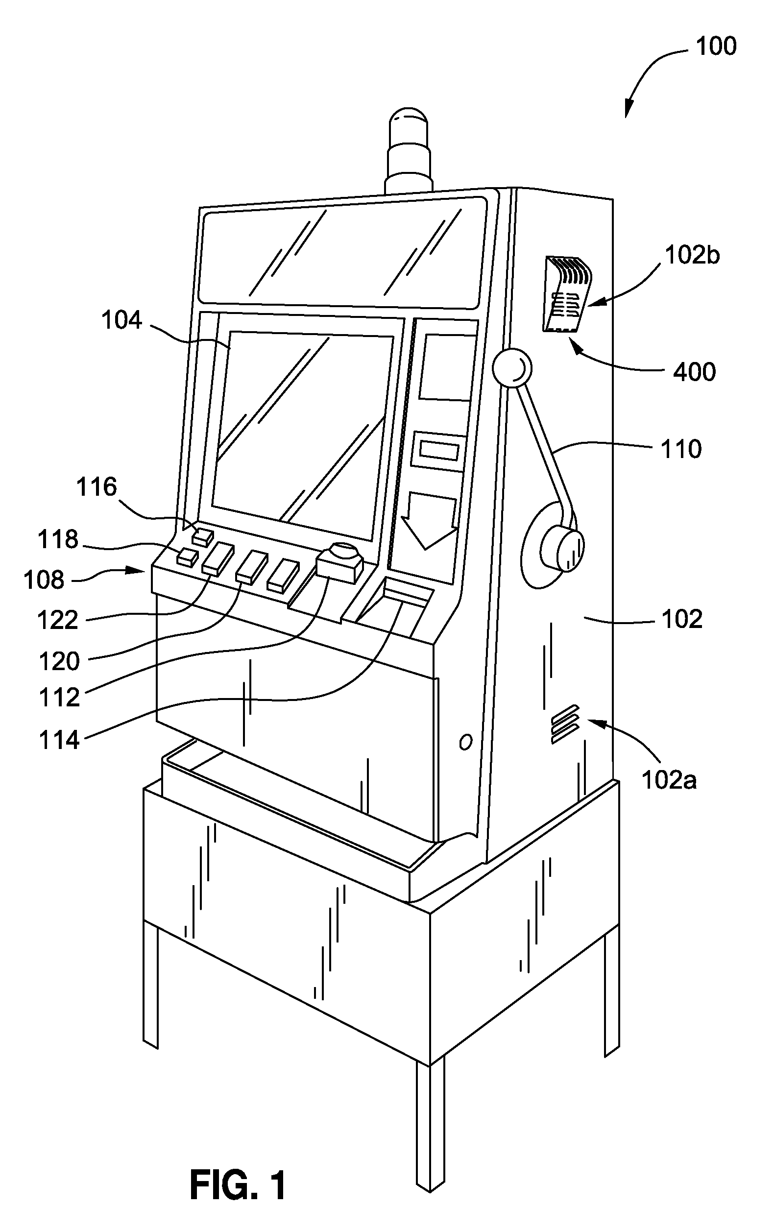 Gaming Machine Vent Cover