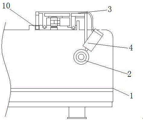 Circulation type waxing device