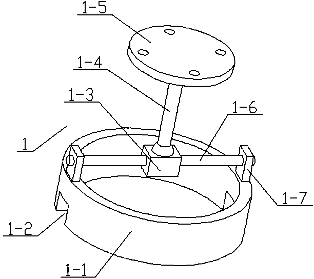 Novel sausage airing hanging stand