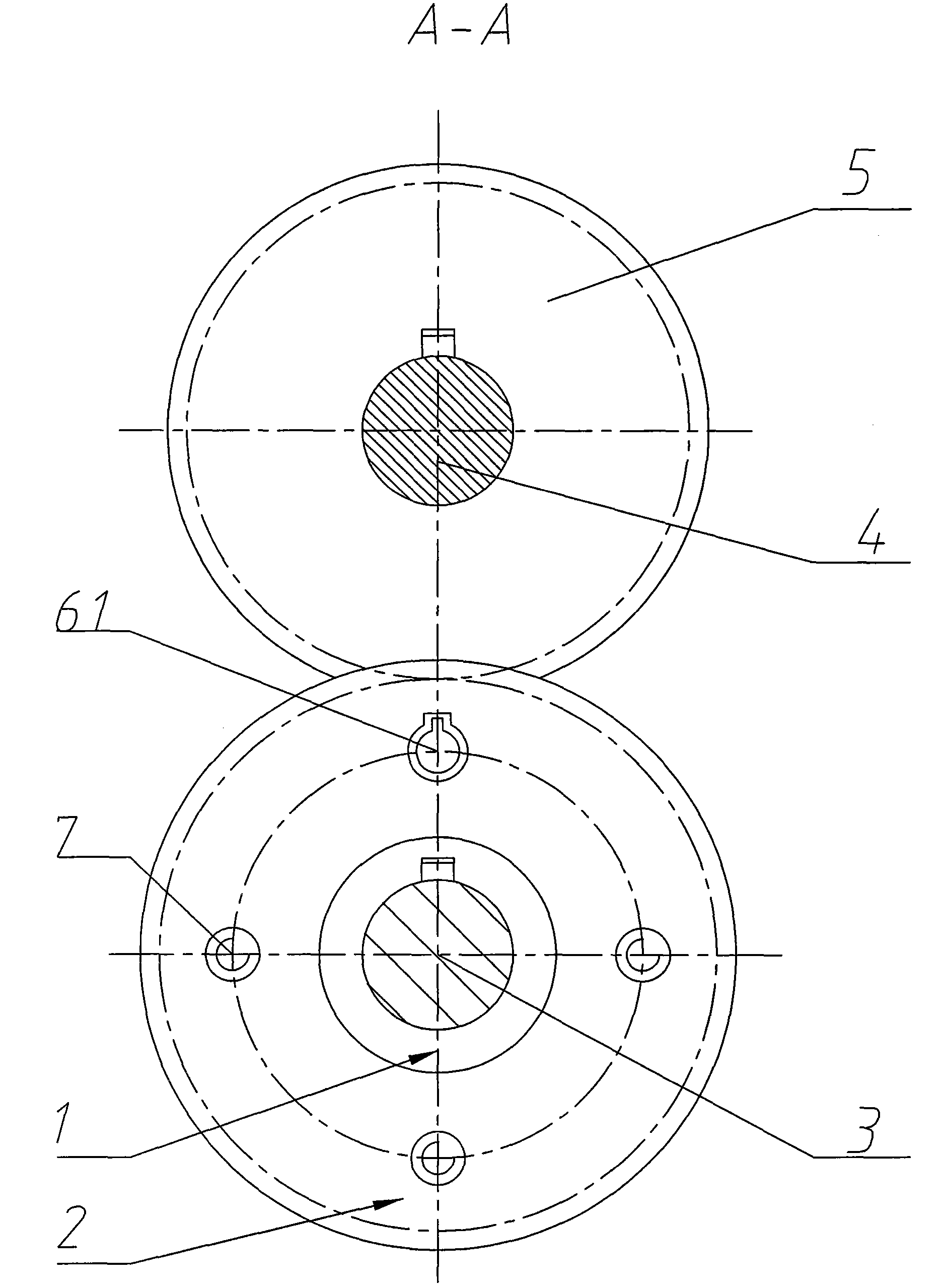 Cylindrical gear tooth backlash adjusting device with bend screw