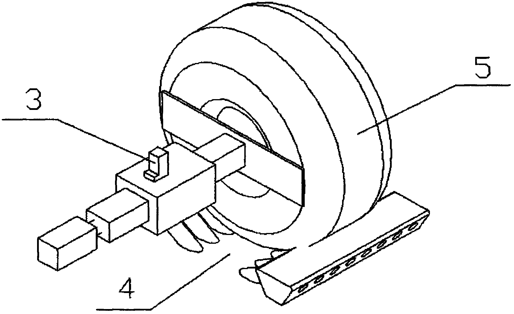 Device for replacing and positioning battery pack of chassis of electric passenger vehicle and application method of device