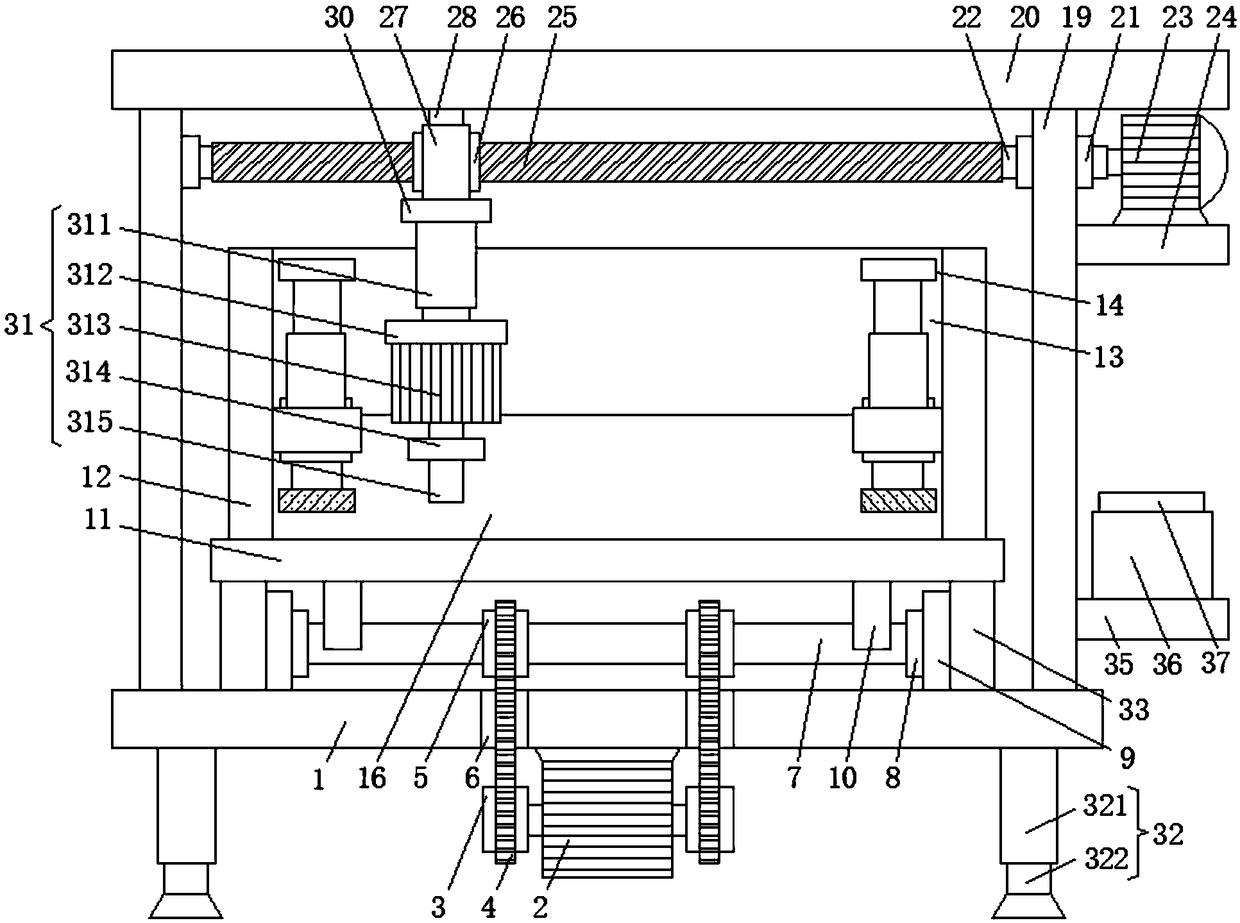 3D printing equipment machining device facilitating scrap removal