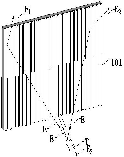 Optical projection screen and projection system