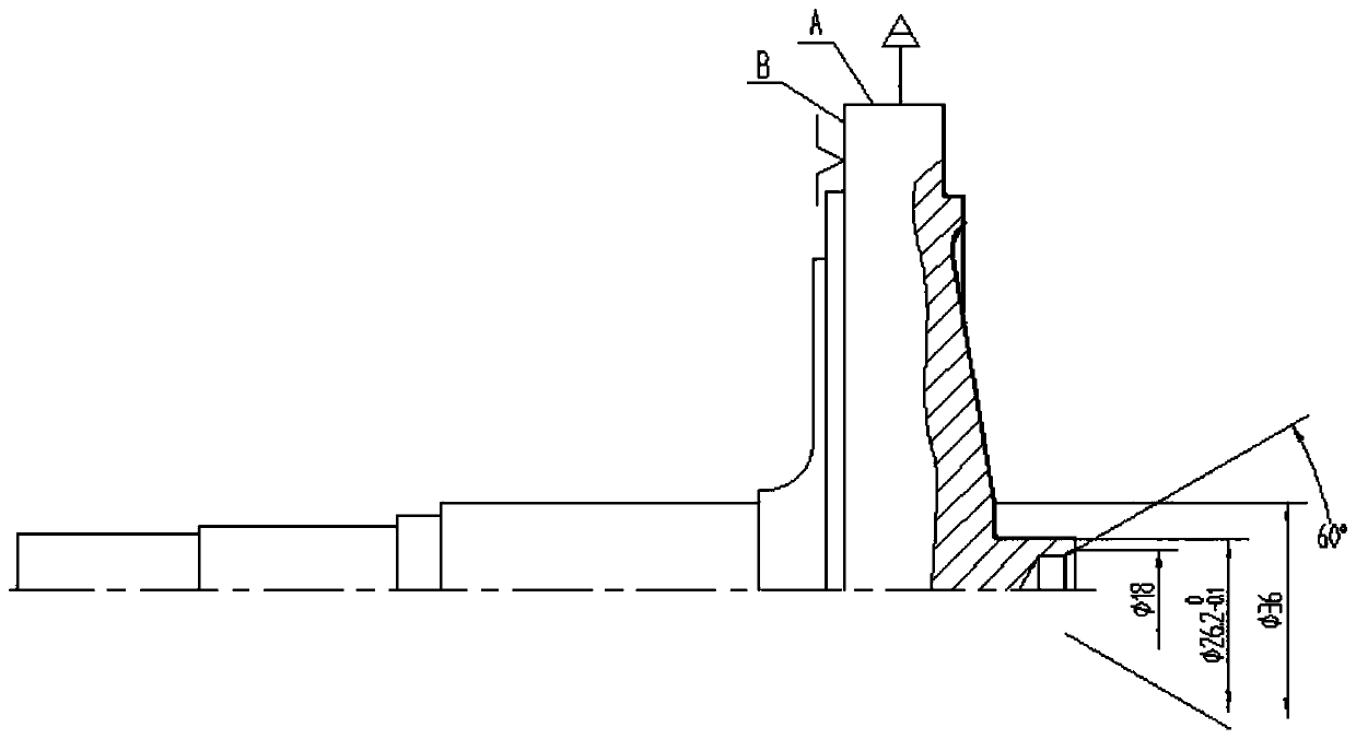 Method for machining turbine rotor with special-shaped center hole