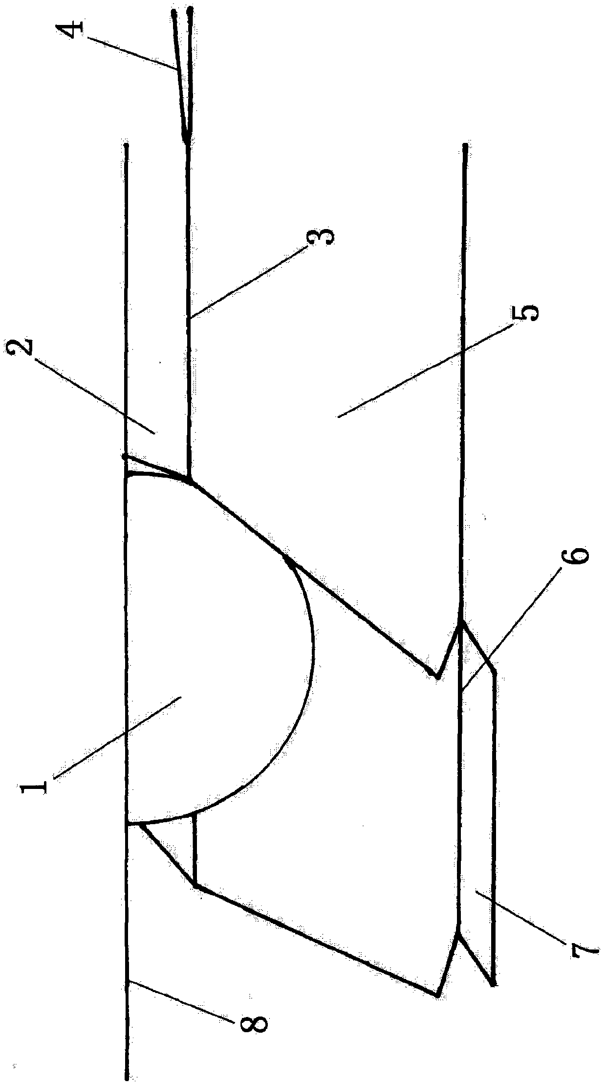 Re-improved inlet for third-generation light fighter