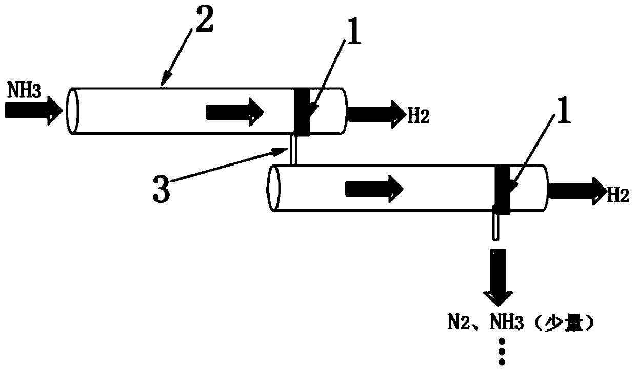 High-temperature proton membrane catalyst, and preparation method and application thereof