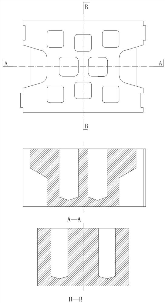 An energy-saving autoclaved fly ash hollow building wall material