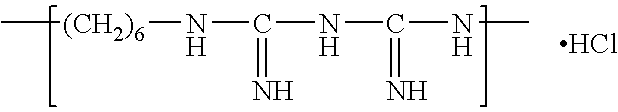 Active ingredient combinations of polyhexamethylenebiguanidine hydrochloride and distearyldimethylammonium chloride and preparations comprising said active ingredient combinations