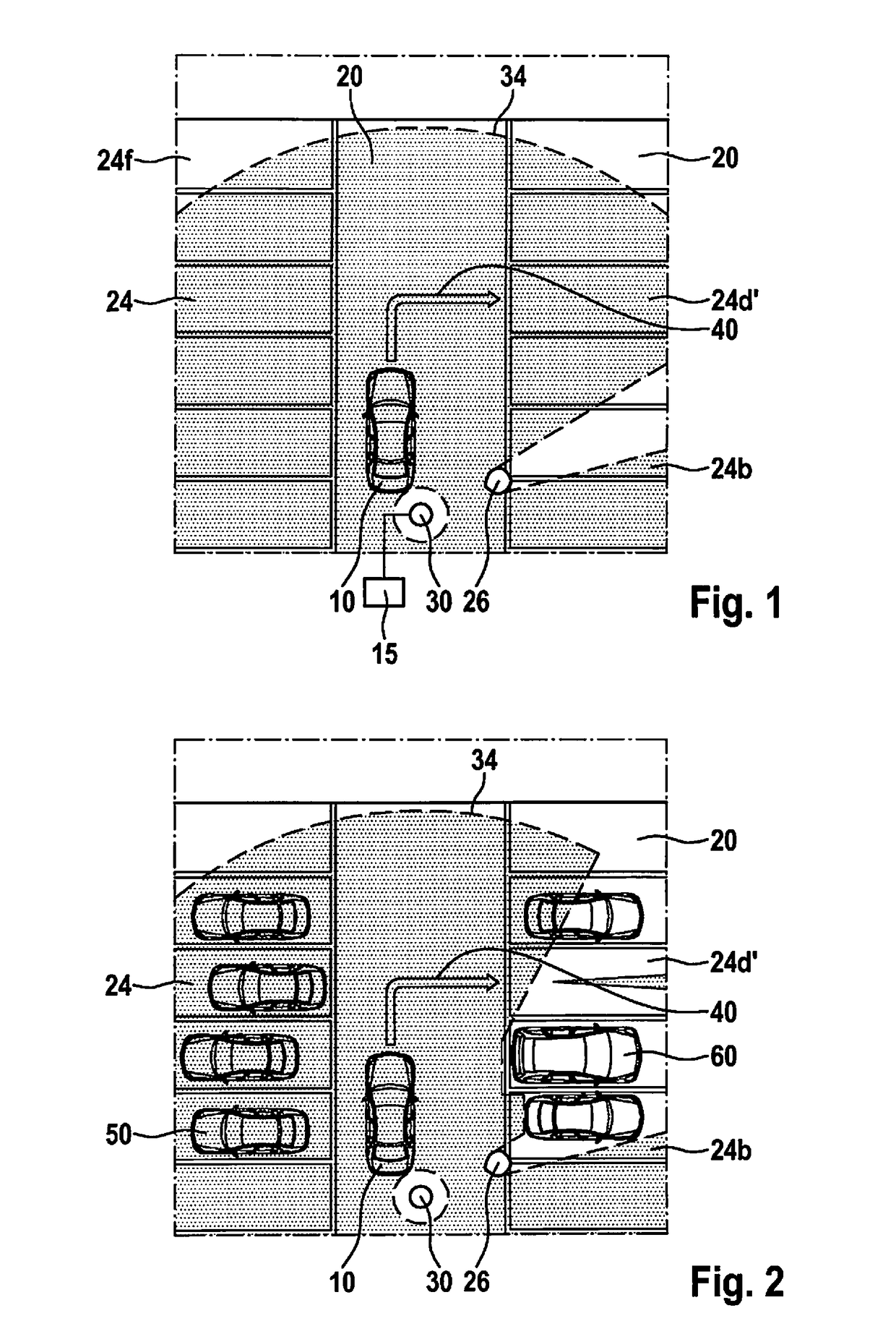 Valet parking method and system