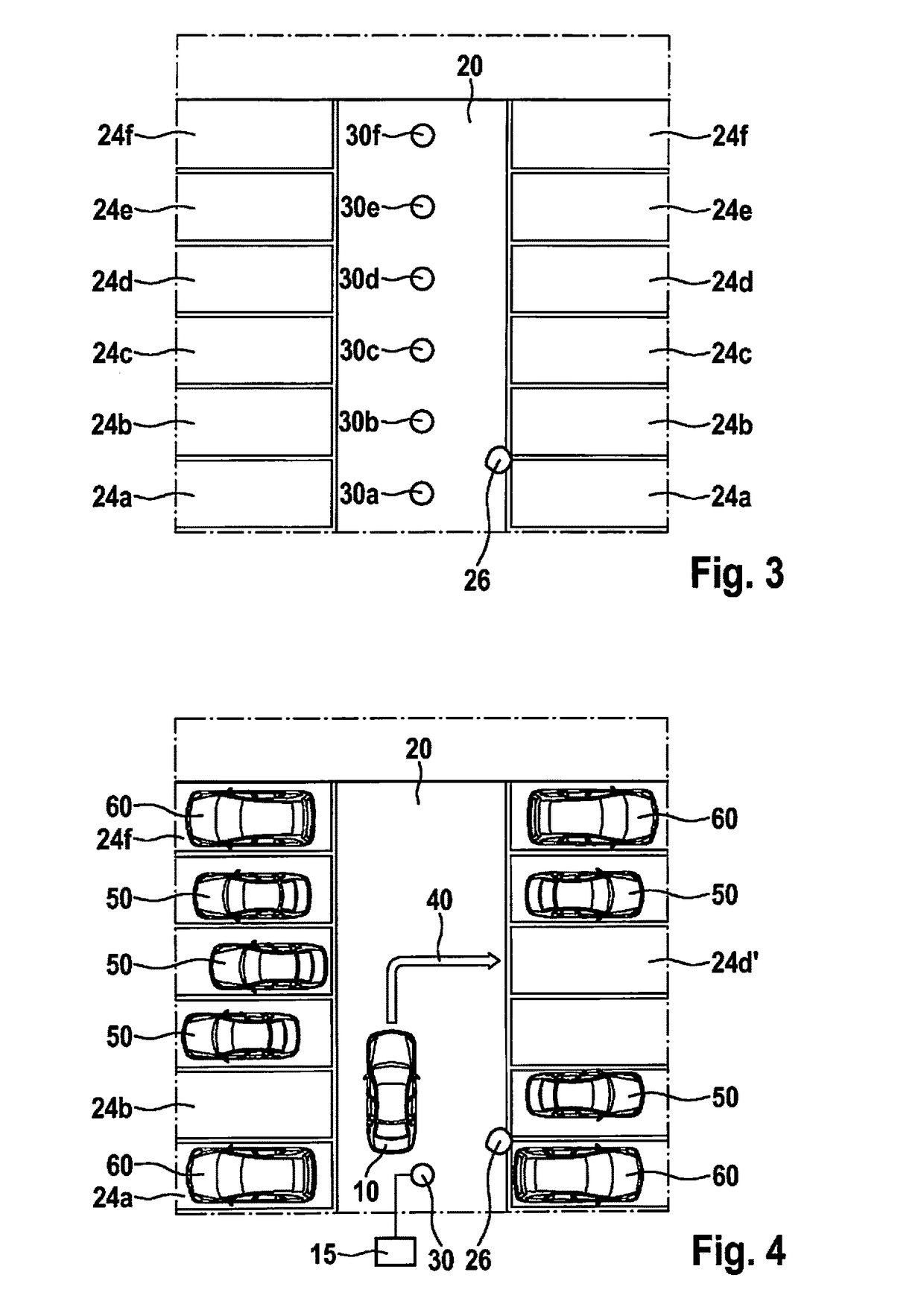 Valet parking method and system