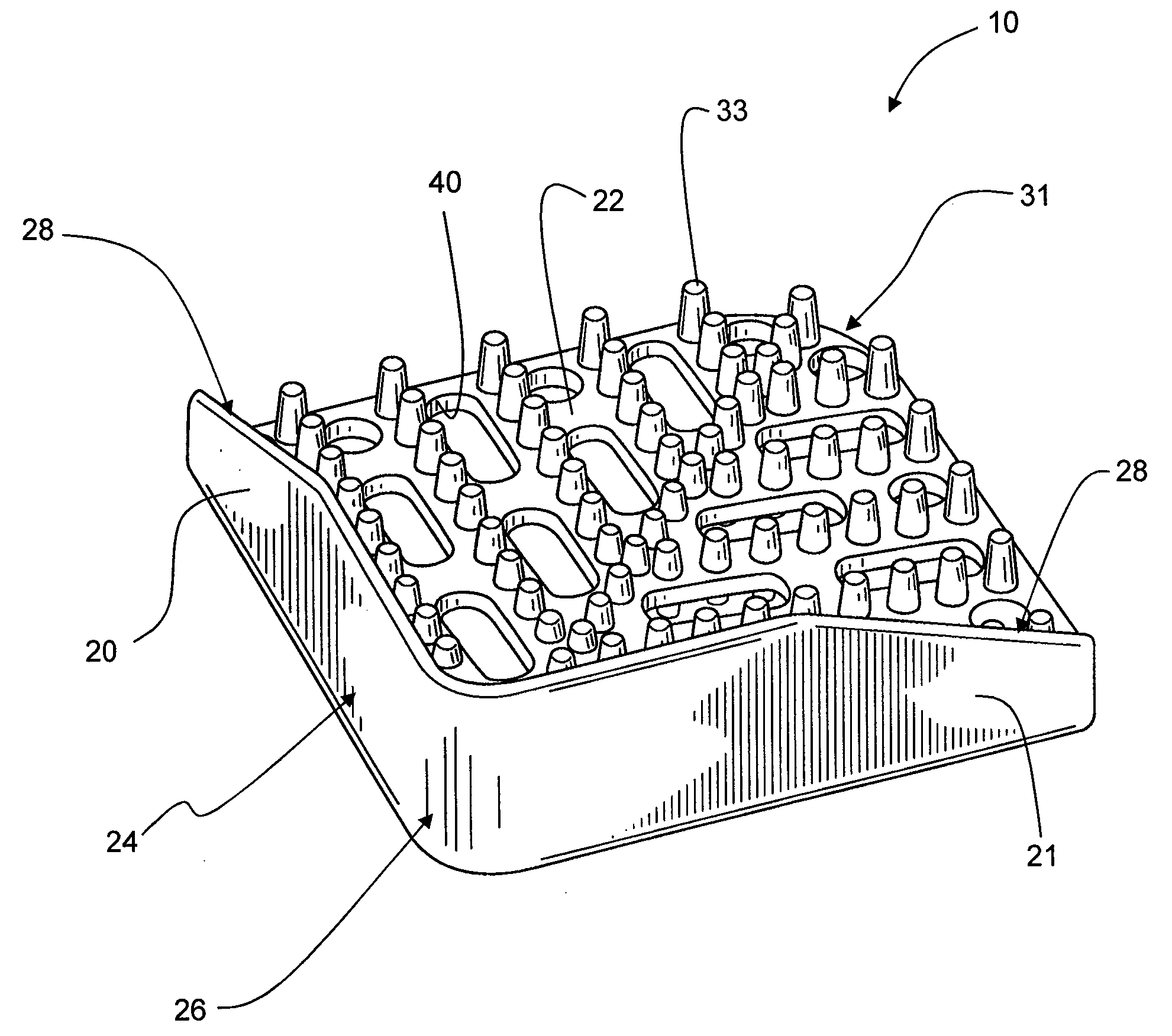 Surgical tray corner protector