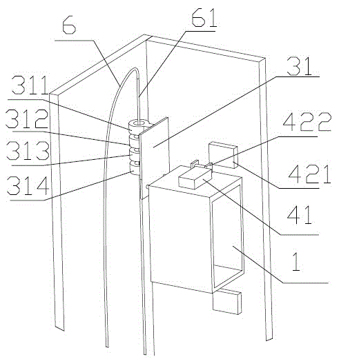 Elevator without traveling cable