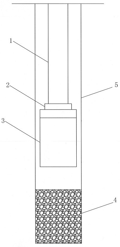 A kind of anti-corrosion technology of sticking anode inside the high corrosion section under the oil pump