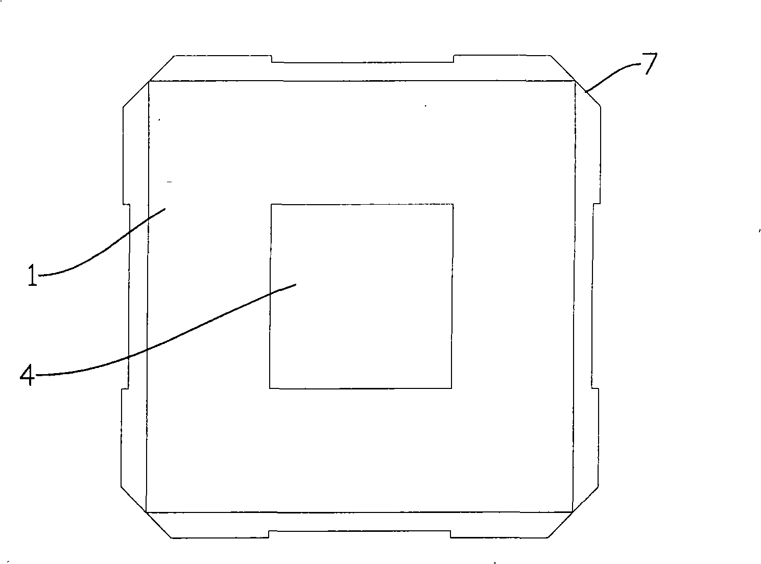 Fast water-permeable brick for stopping pad and laying method