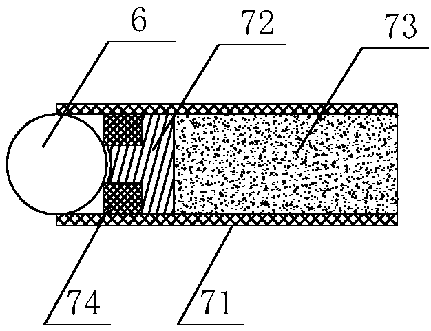 A cold-resistant aluminum alloy cable