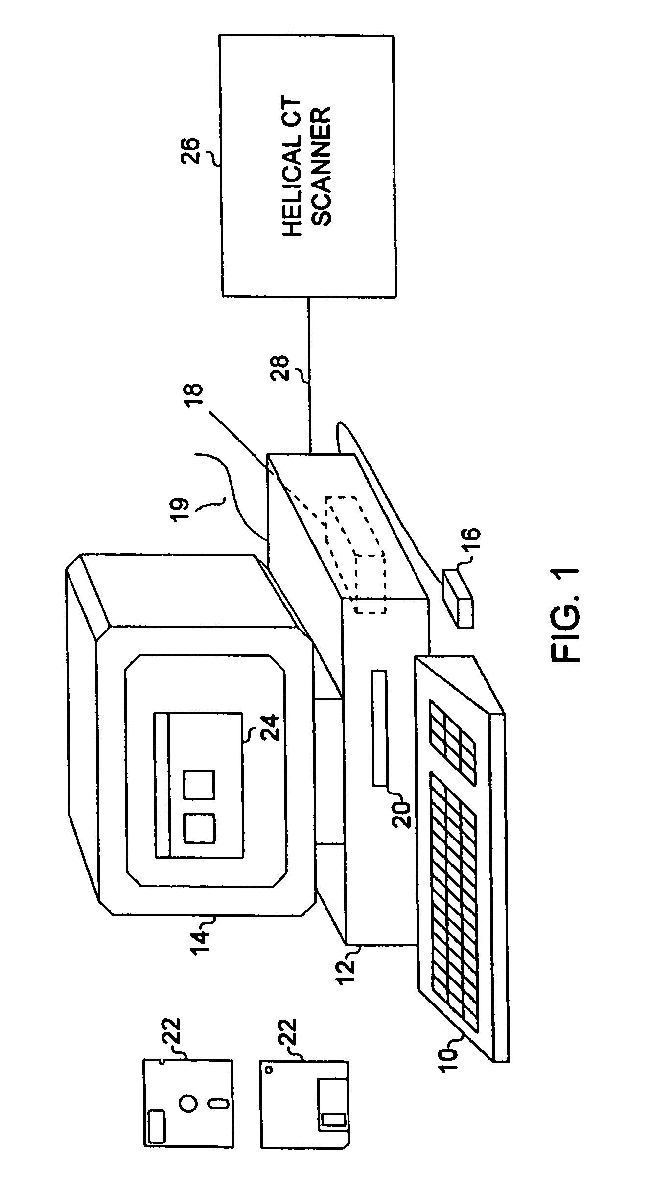 System for two-dimensional and three-dimensional imaging of tubular structures in the human body