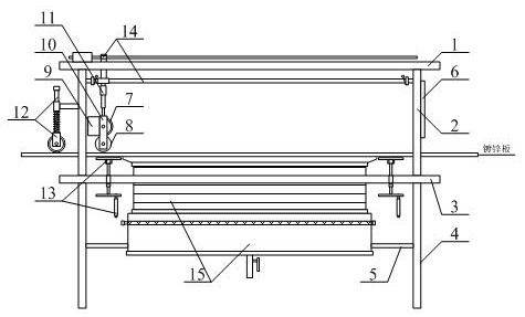 New seal device for galvanized sheet