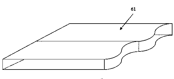 Surface mounting type overvoltage and overcurrent protection device and manufacturing method thereof