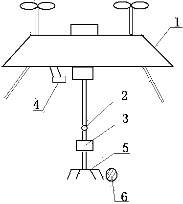 High-voltage ultra-small unmanned electroscope