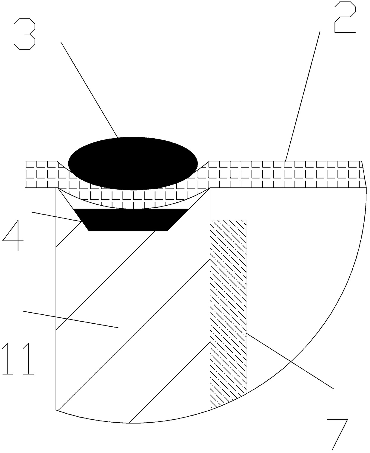 Steam crosslinking technology adopting steam crosslinking special tray