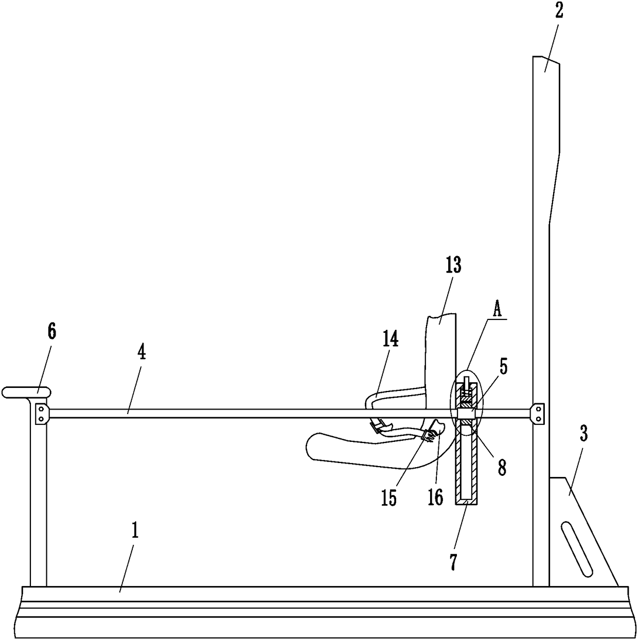 Arm exerciser suitable for people with leg diseases