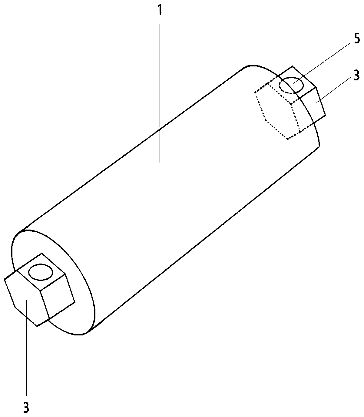 Spinal internal fixation extension rod