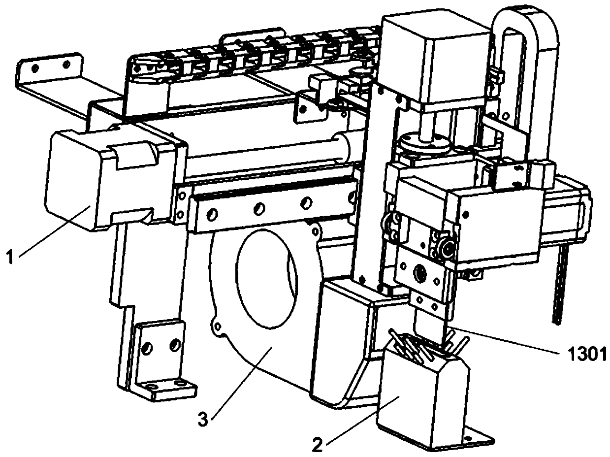 Device for preparing blood smear by using self-adaptive bionic manipulator