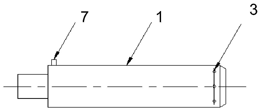 Printing roller structure and installation method