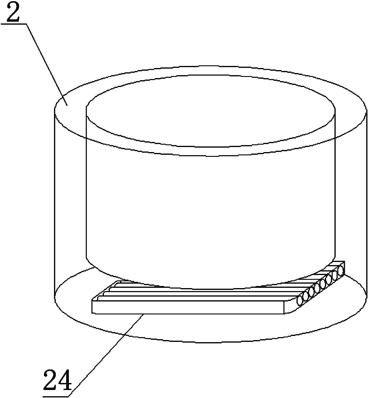 Feeding solar water heater combined device