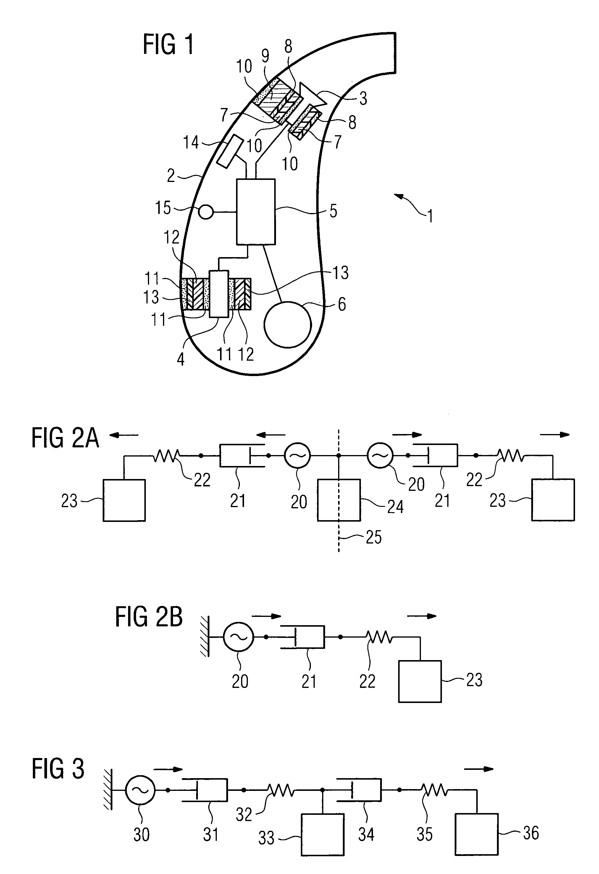 Hearing aid with an attenuation element