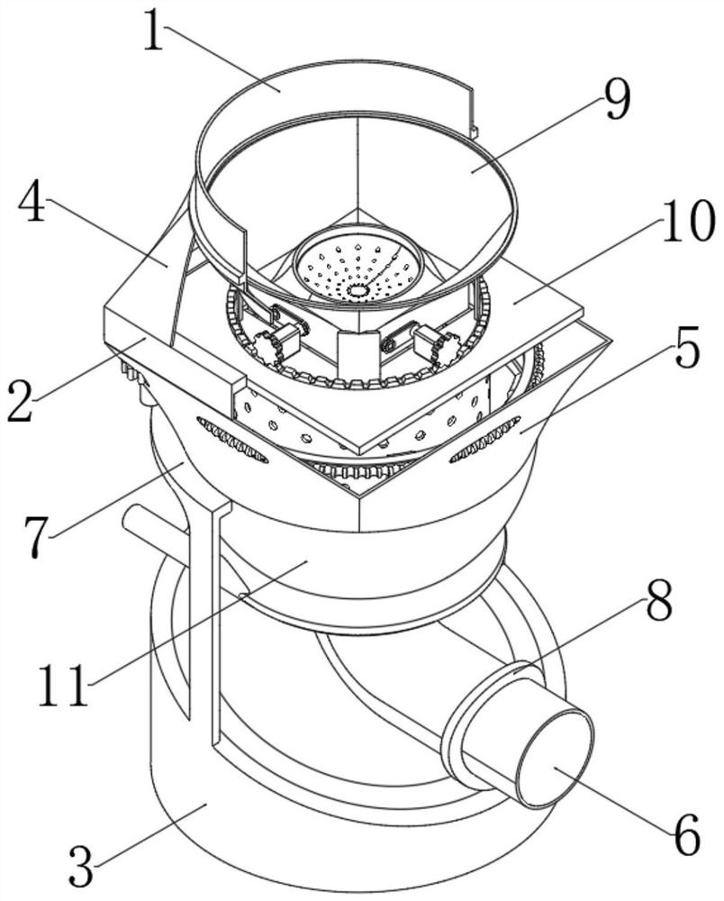 Novel conveying equipment for building material manufacturing