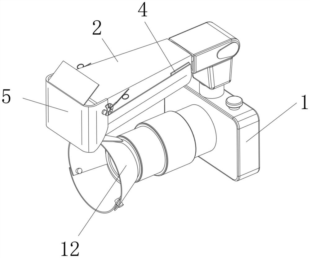 Detachable soft light cover for macro photography and processing technology of detachable soft light cover