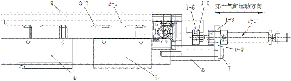 Rapid adjustment structure for conducting longitudinal cutting-apart and embossing molding on air conditioner fin mold