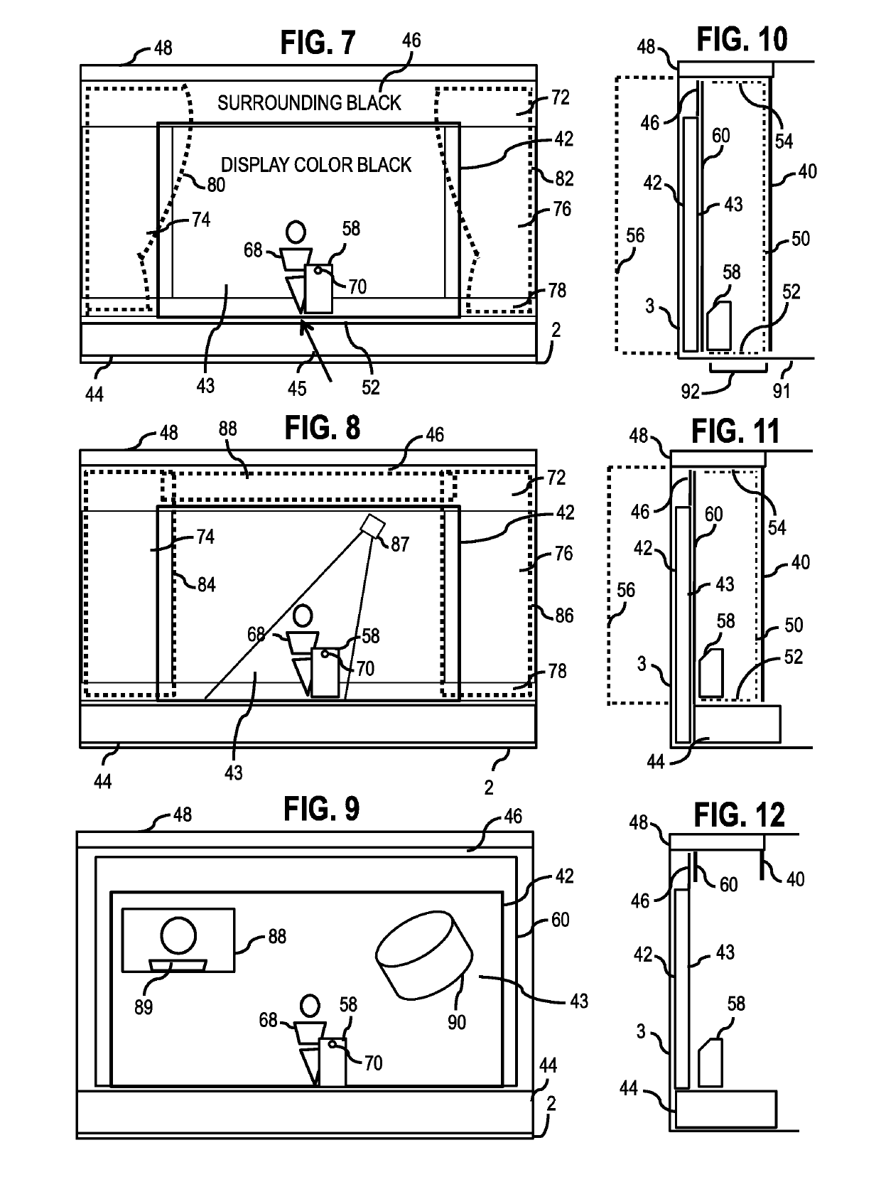 Communication stage and display systems