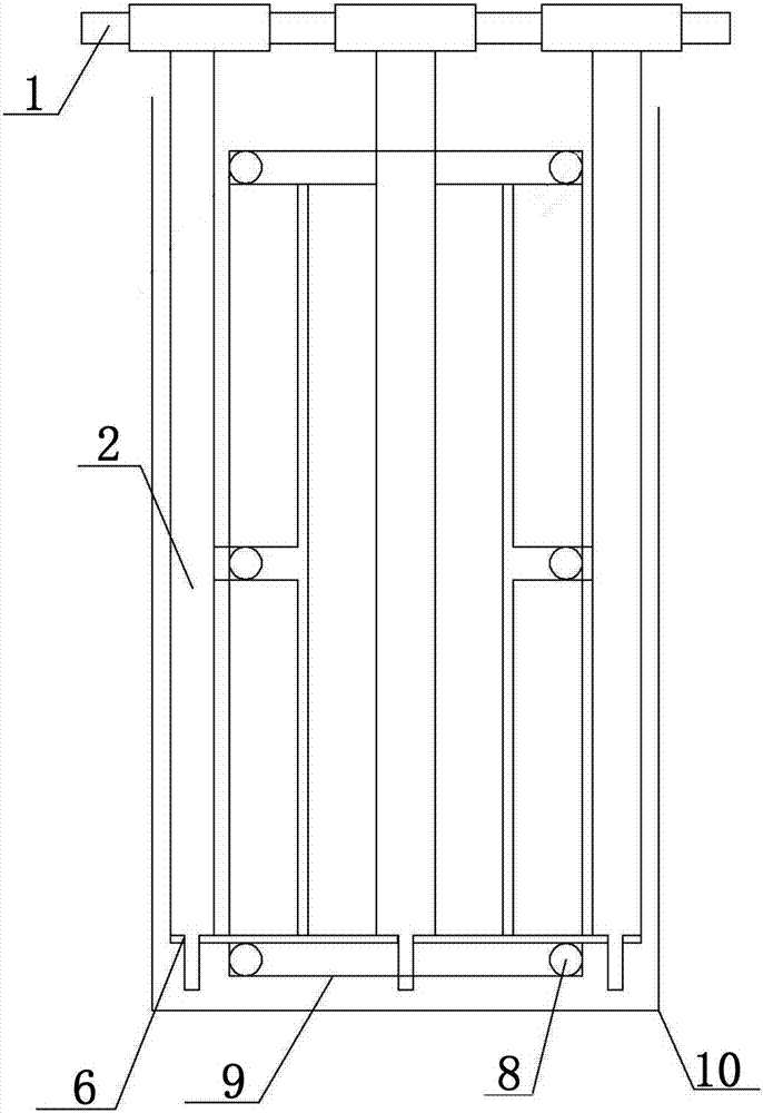 Concrete partition combination tool