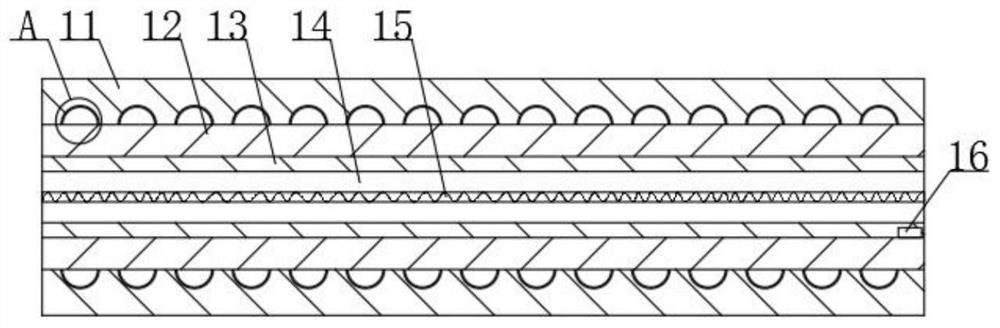 Automobile glass capable of being heated