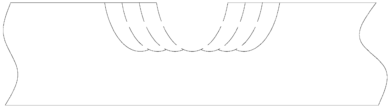 Laser preparation method for microchannels of microfluidic chip