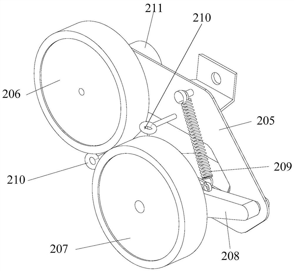 Bundling machine feeding amount monitoring system and bundling machine