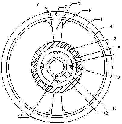 End cover applied to diesel generator assembling