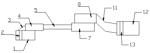 End cover applied to diesel generator assembling