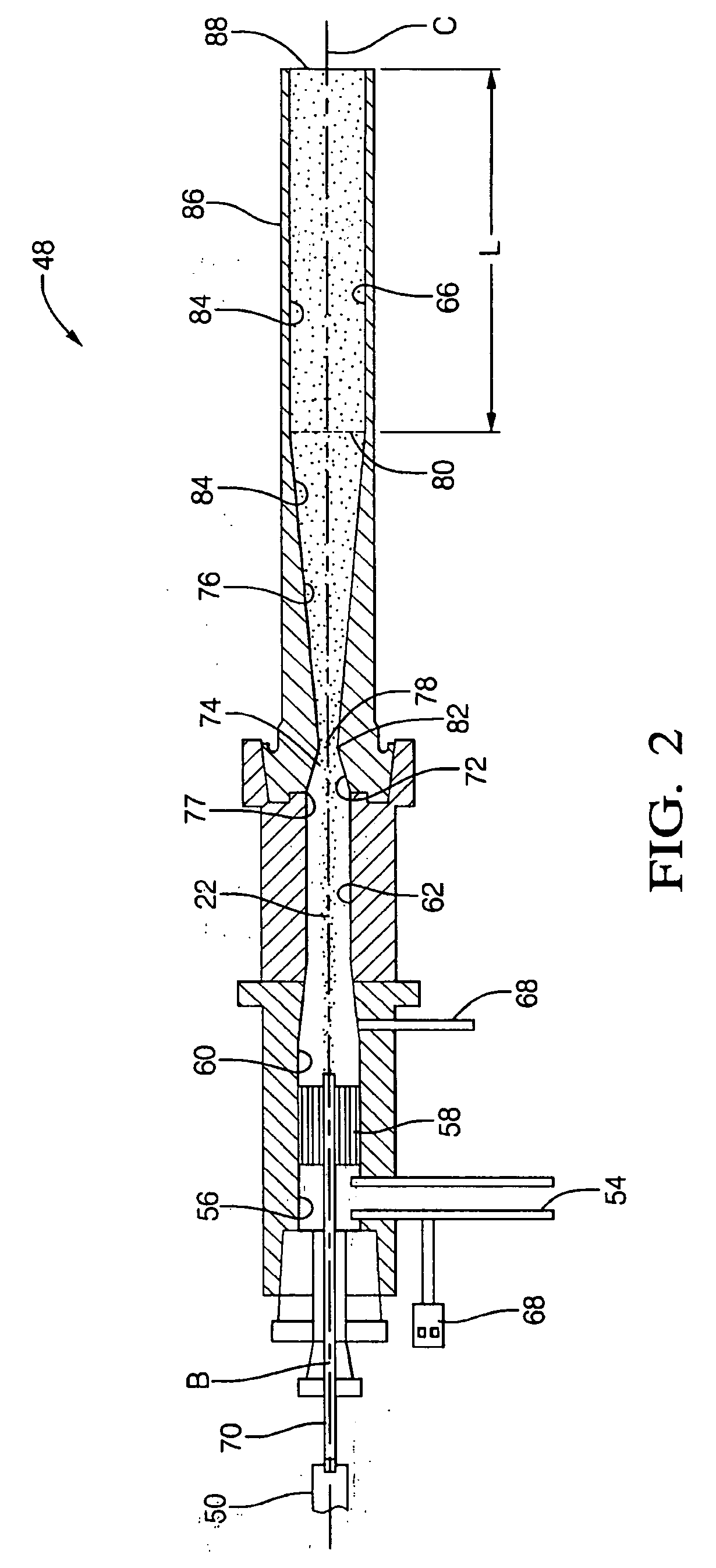 High performance kinetic spray nozzle